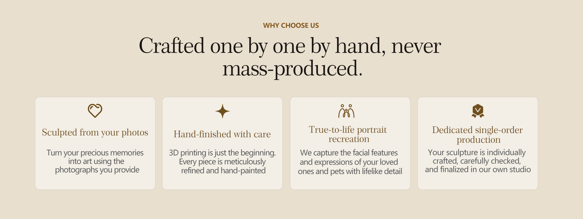 Handmade craft promise